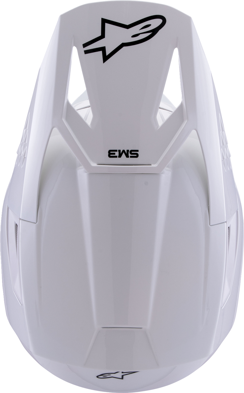Alpinestars SM3 Helmet - Solid Gloss White XS (Part No. 8300326-2180-XS)