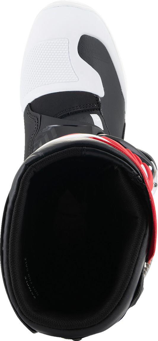 Alpinestars Youth Tech3S Boots - White/Black/Red, US 7 / EU 40.5 - Part Number 2014024-2030-7