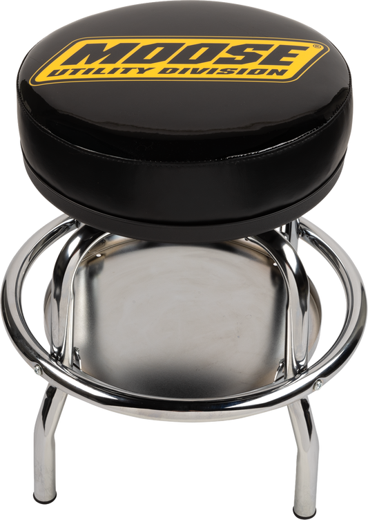 MOOSE OFFROAD Mechanic Bar Stool with Chrome-Plated Frame and Ball Bearing Swivel - Model X80-6030MUD
