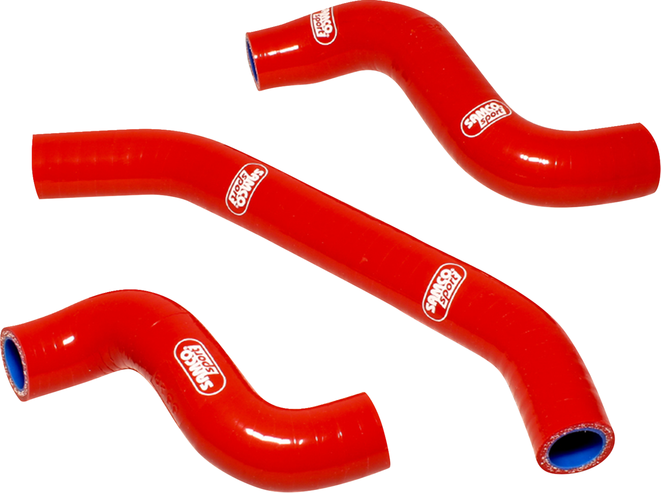 MOOSE Offroad OEM Fit Radiator Hose Kit - Red for Gas Gas, Husqvarna, KTM Part KTM-130-RD