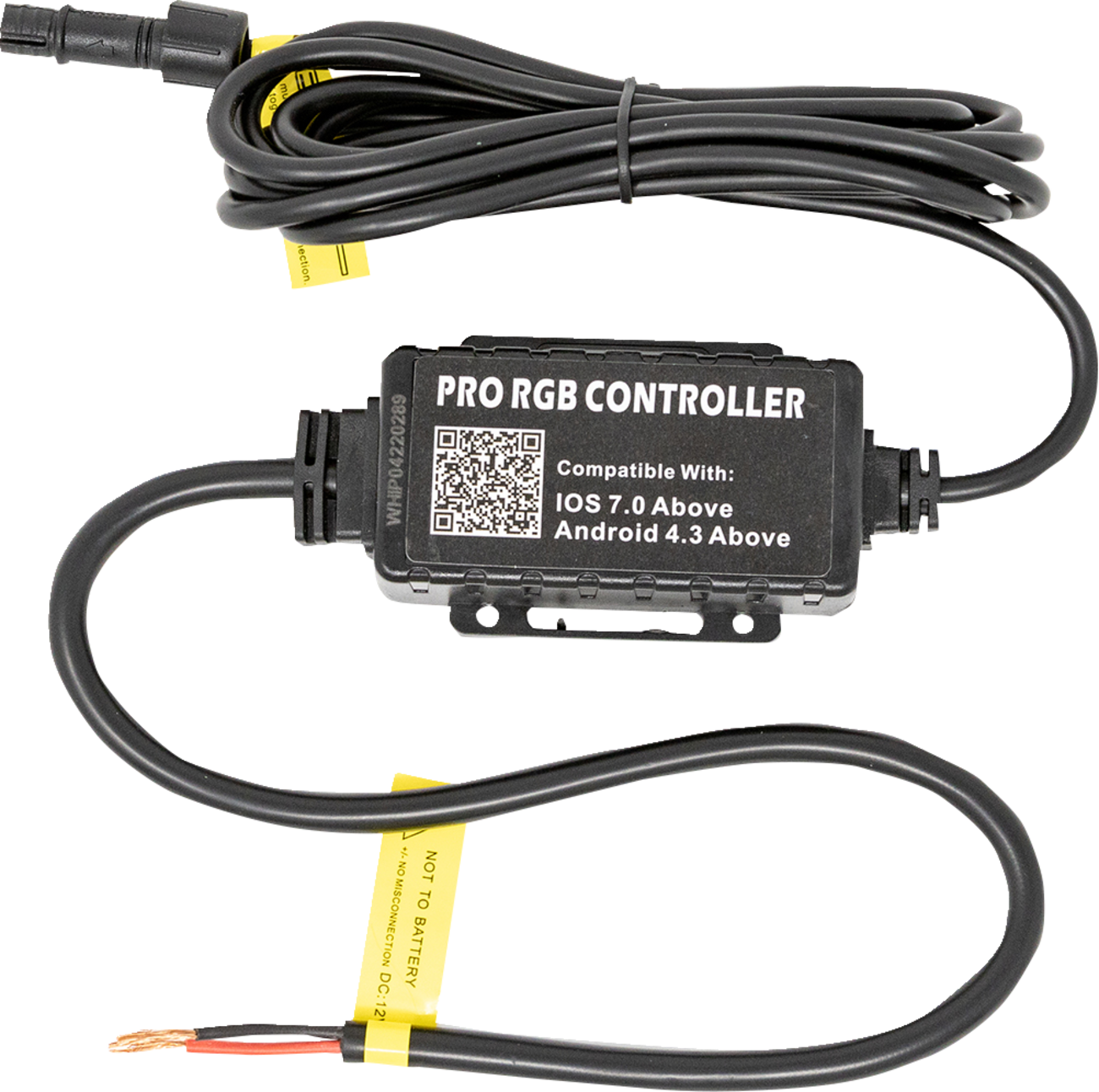 MOOSE OFFROAD 3-Pin Wire Harness for RGB LED Whips 45-700-PU