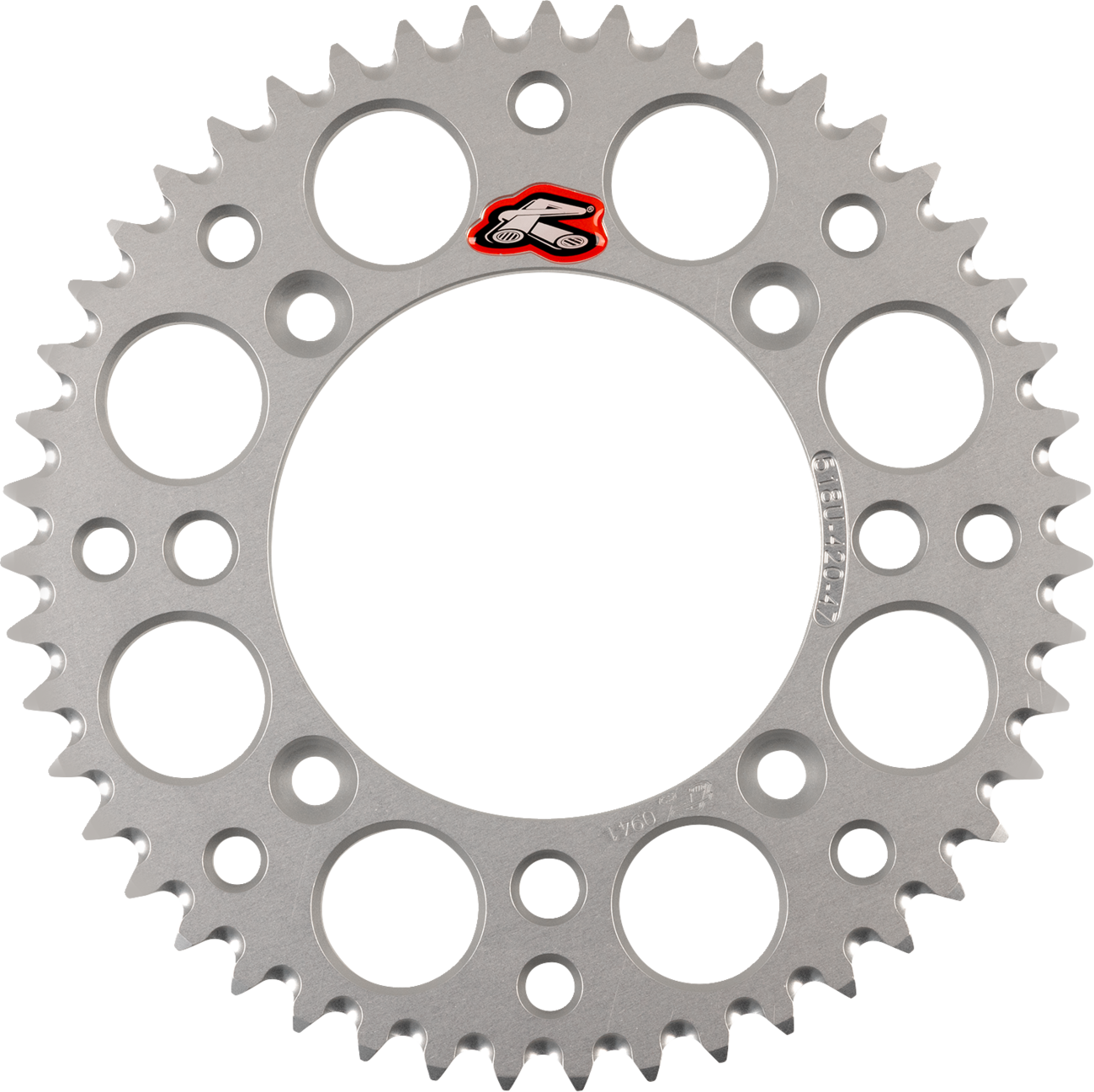 Renthal 518U-420-47GPSI Aluminum Rear Sprocket for KTM – 47 Tooth, Silver