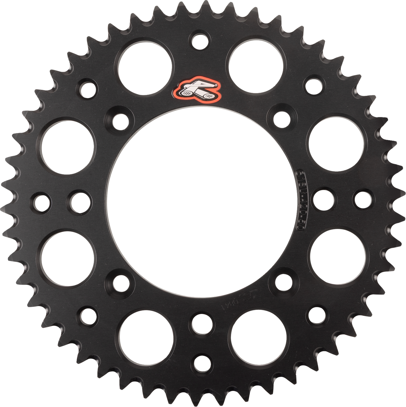 Renthal 518U-420-50GPBK Aluminum Rear Sprocket - 50 Tooth for KTM – Black