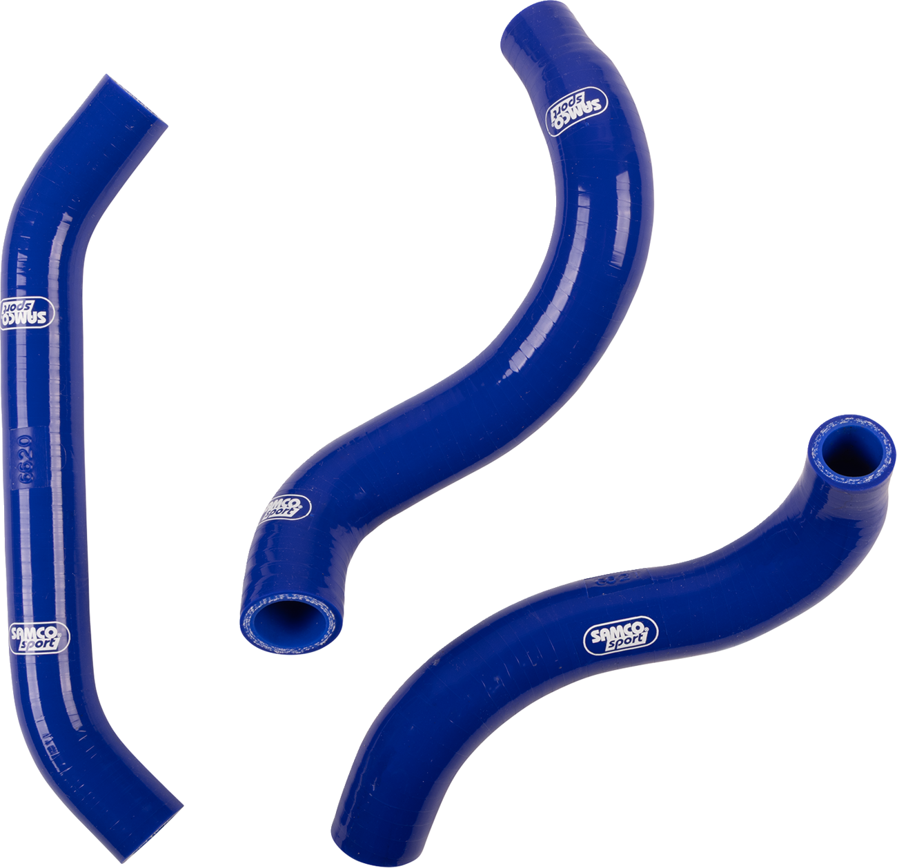 MOOSE OFFROAD OEM Fit Radiator Hose Kit - Blue for Gas Gas, Husqvarna, KTM - Part Number KTM-129-BU