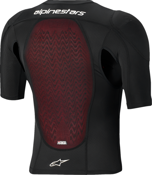 Alpinestars Bionic Plasma LT Jacket - Short Sleeve, Black/White, Small (Part 6500826-12-S)