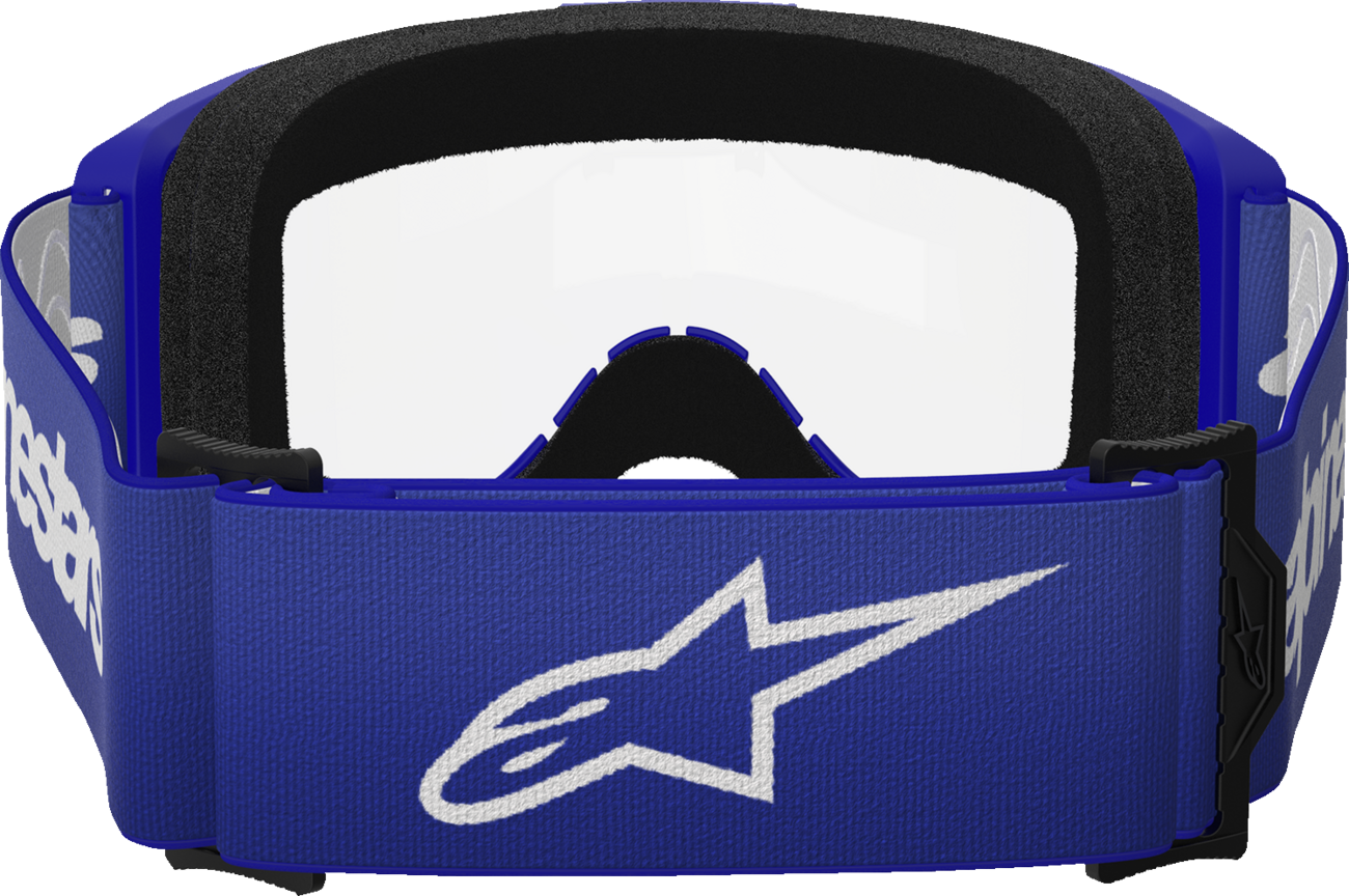 Alpinestars GOGGLES Vision 3 Wordmark Blue Clear Lens - Part 5103325-7189