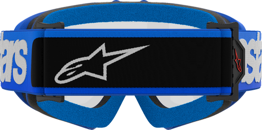 Alpinestars Youth Vision Goggle Blaze Blue with Clear Lens Part 5140325-7189