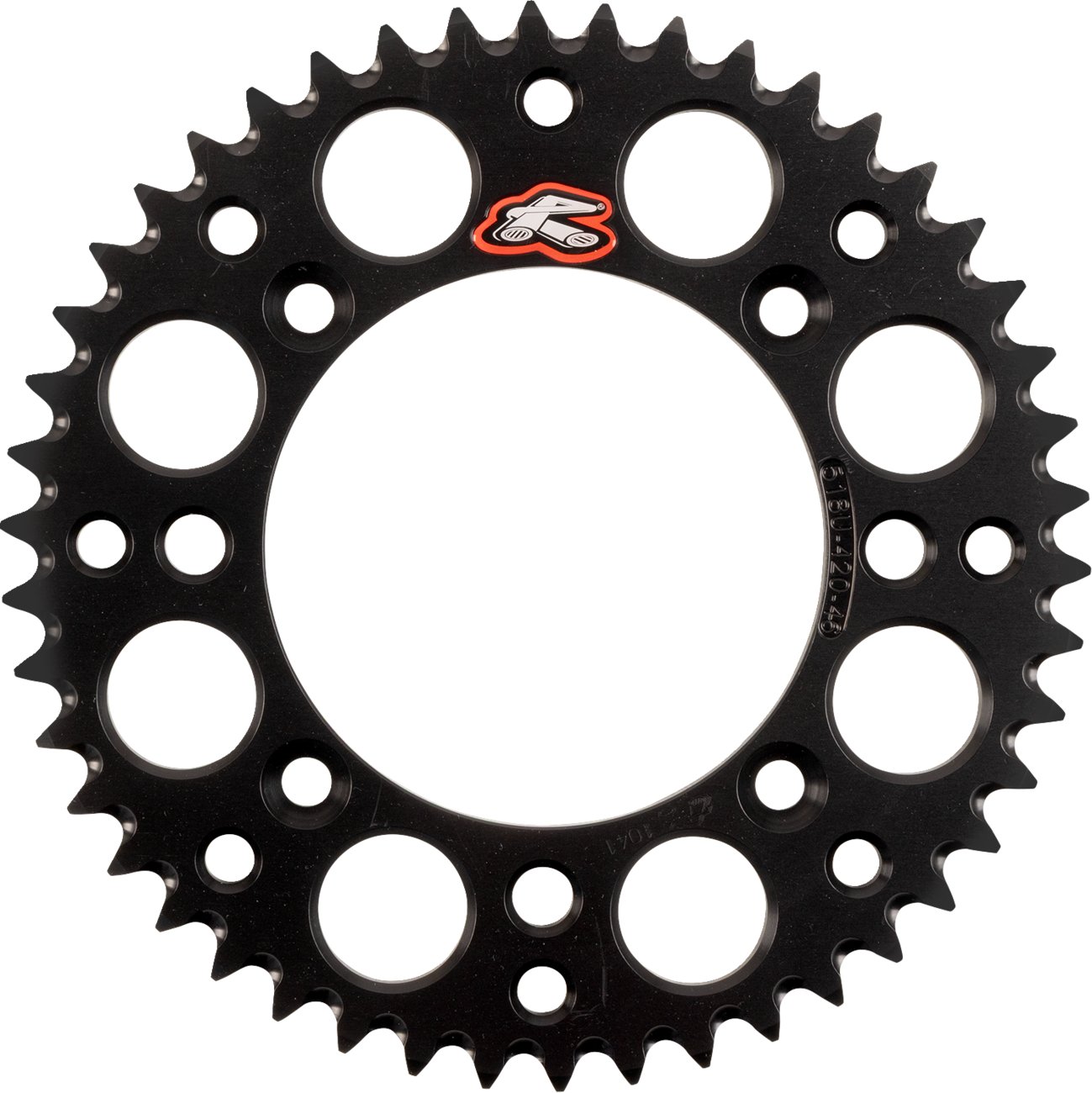 Renthal 518U-420-46GPBK Ultralight Black Aluminum Rear Chainwheel for KTM