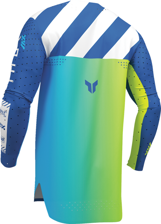 THOR Sportmode Synth Jersey 2XL - Blue | Part Number 2910-8380