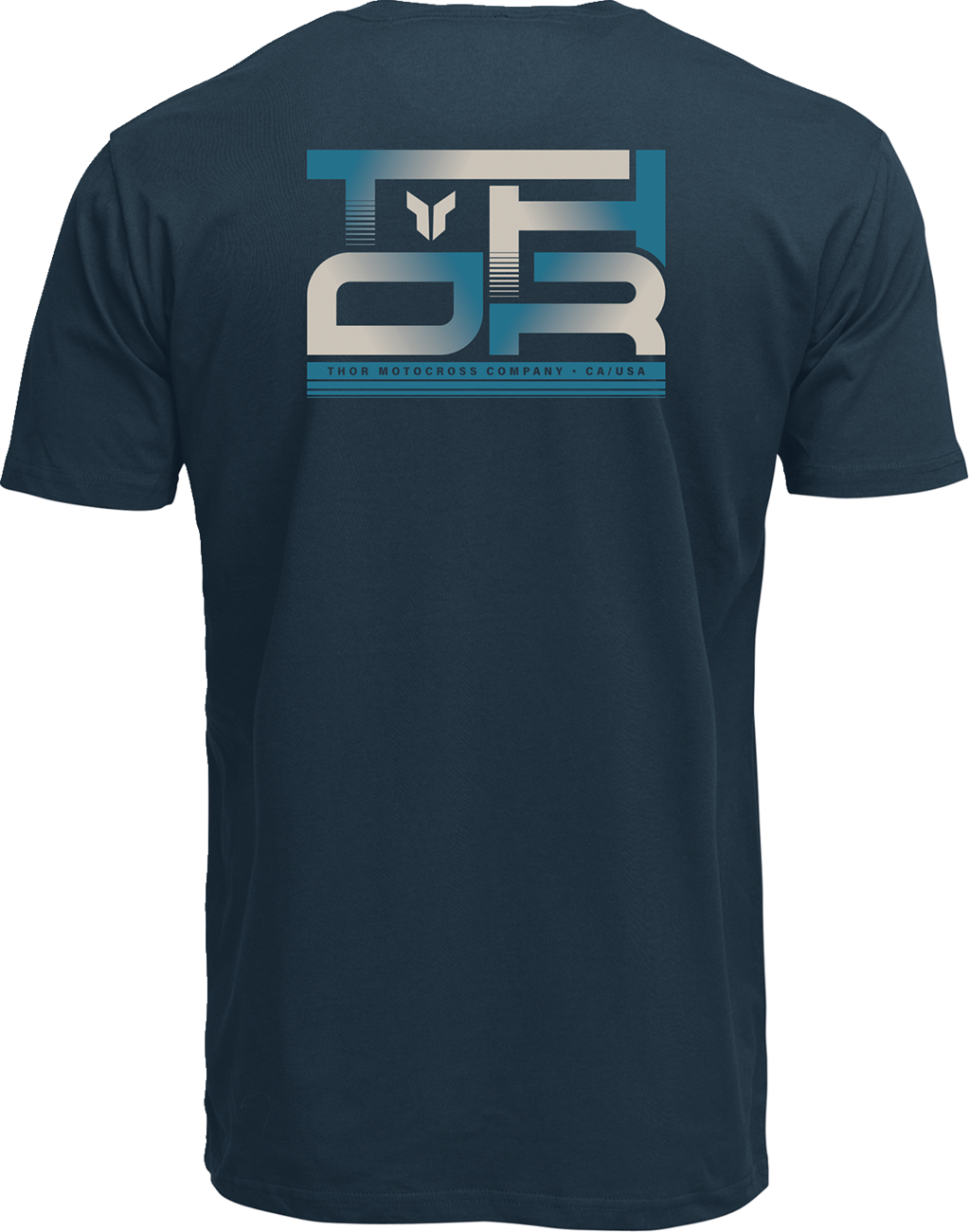 THOR Section T-Shirt - Navy Medium - 100% Cotton, Part #3030-25083