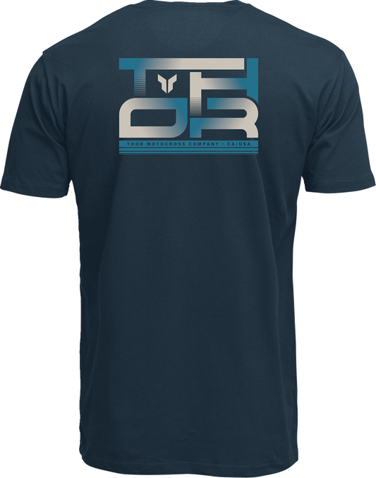 THOR Section T-Shirt - Navy Medium - 100% Cotton, Part #3030-25083
