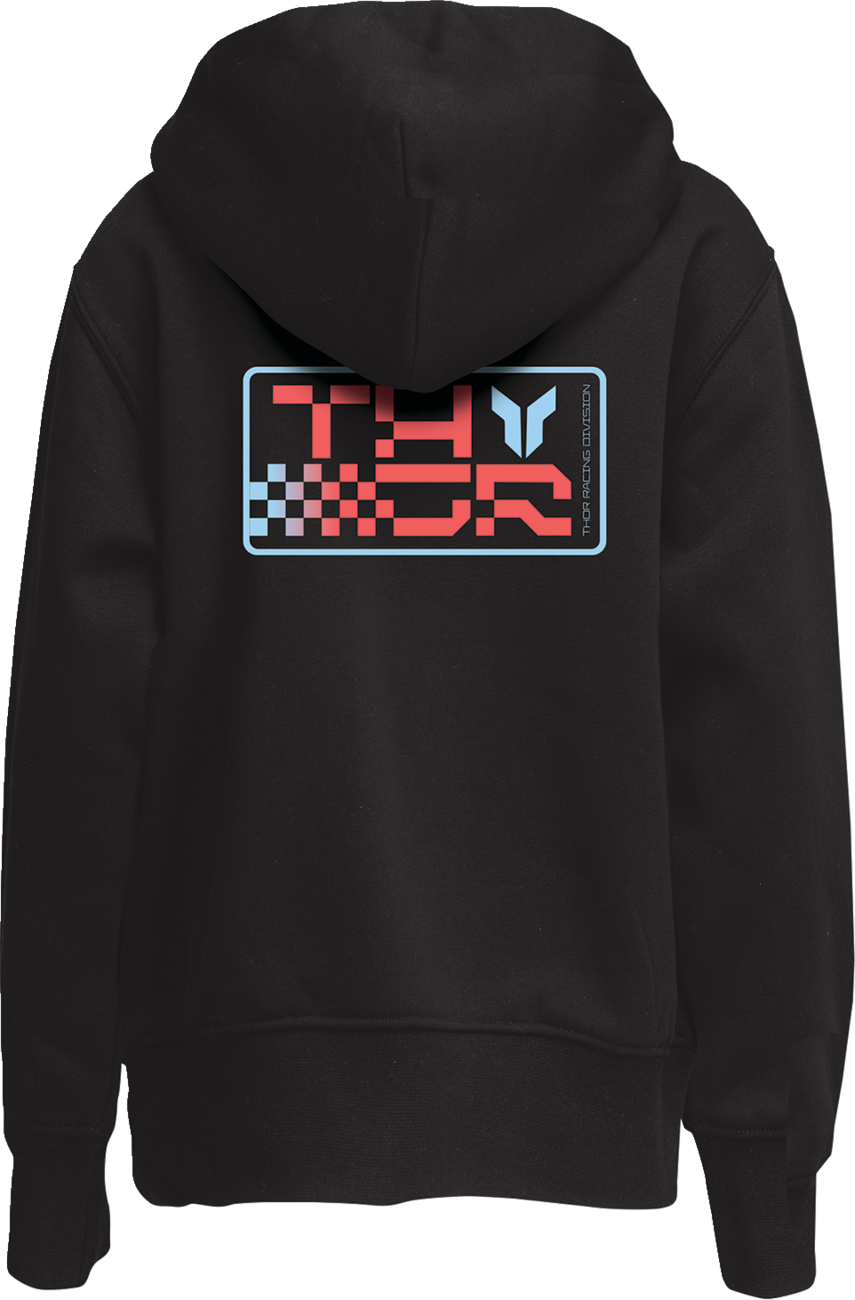 THOR Youth Vantage Pullover Hoodie - Black - Extra Large (Part No. 3052-0721)