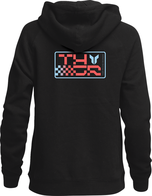 THOR Women's Vantage Zip-Up Hoodie - Black - Small (Part Number 3051-1253)