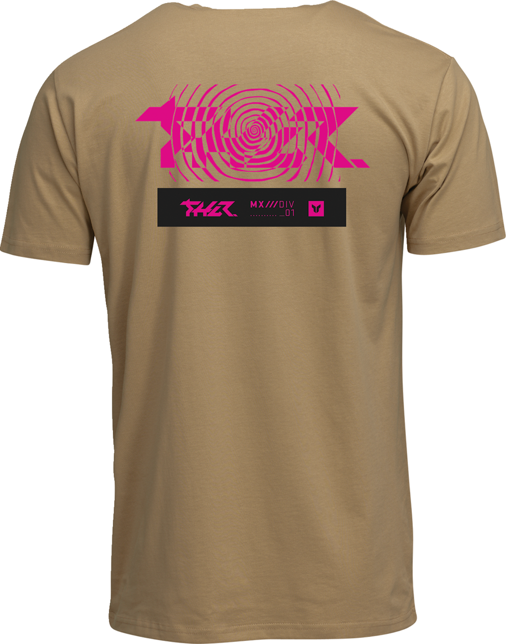 THOR Mind Control T-Shirt - Caramel - Small by THOR, Part Number 3030-25137
