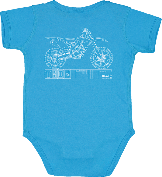 THOR Infant Blueprint Supermini Cobalt 0-6 Months Part 3032-3857