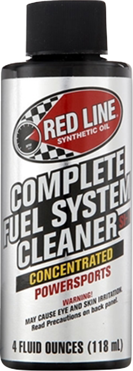 RED LINE SYNTHETIC OIL Complete Fuel System Cleaner - 4 fl oz. Part #60102