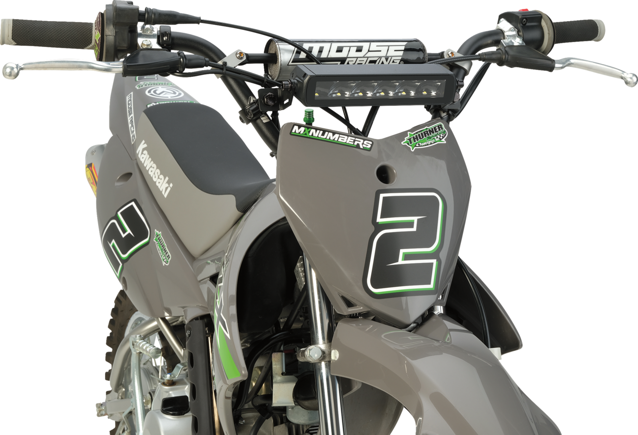 Moose Offroad 8-Inch LED Headlight Kit with Handlebar Mount - MSE-LPKITHM