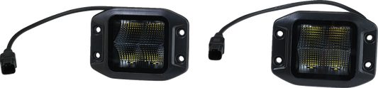 Moose Offroad MSE-LPKITF LED Flush Mount Light Pods Kit