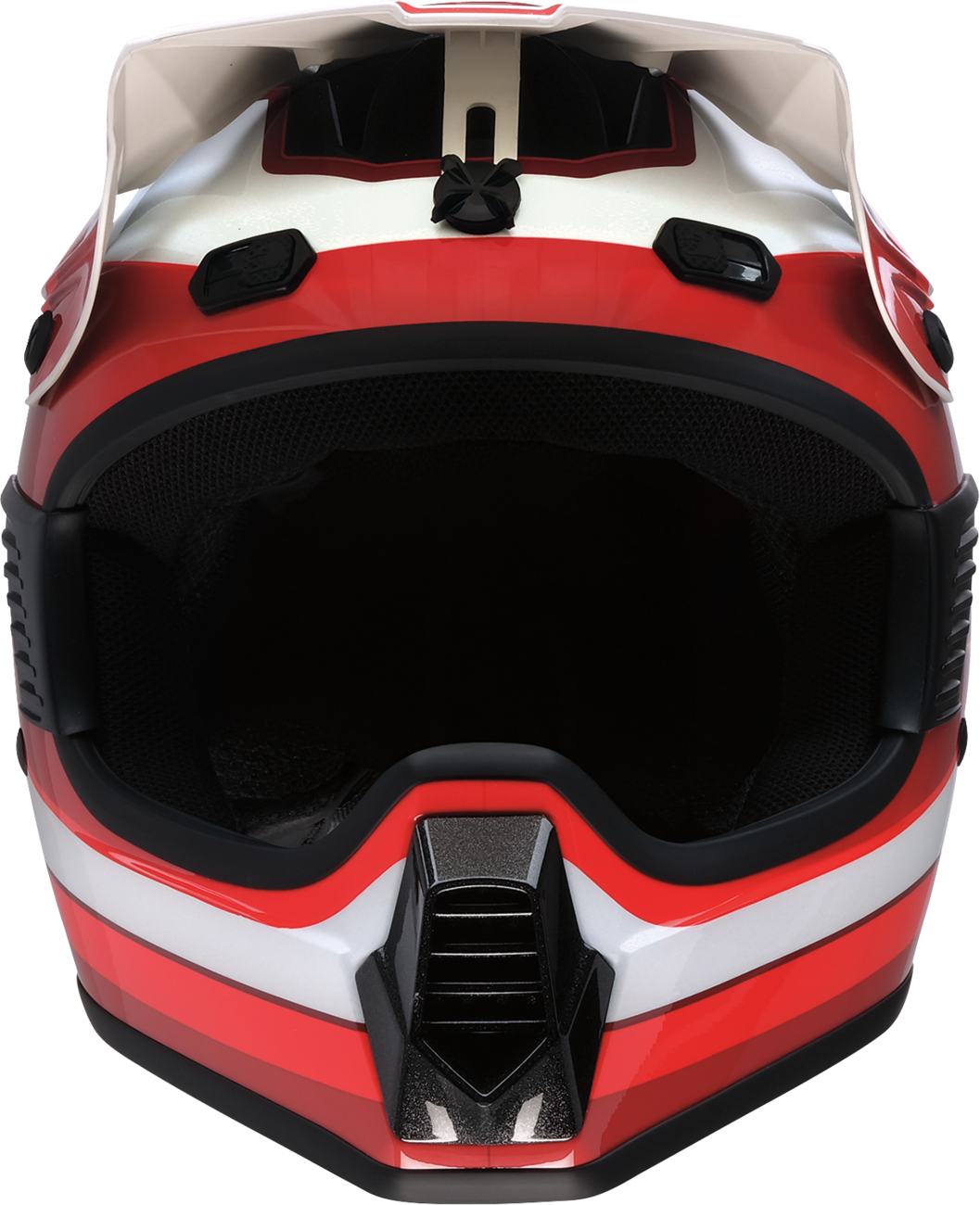 Z1R Child Dirt Maxx Helmet - Vortex Red/White, S/M (Part No. 0111-1741)