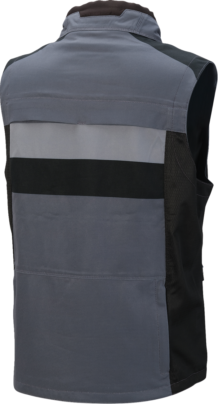 MOOSE OFFROAD Moto Vest - Gray/Black - XS (Part Number 2830-0760)