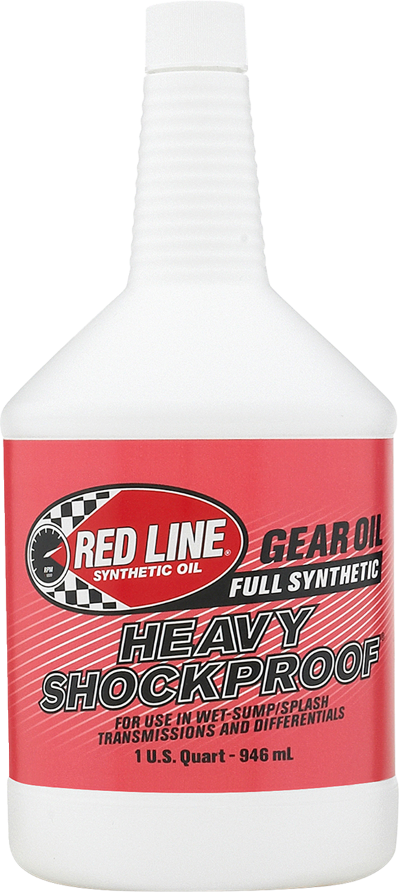 Red Line Synthetic Oil Heavy Shockproof Gear Oil - 1 Quart (Part #58204)