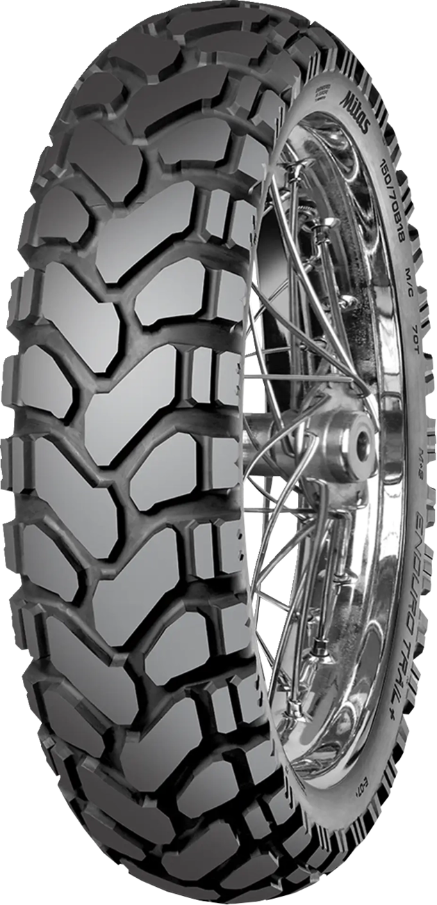 MITAS Enduro Trail ADV 2 Rear Tire - 150/70R18 70V for Dual Purpose Adventure Touring Motorcycles