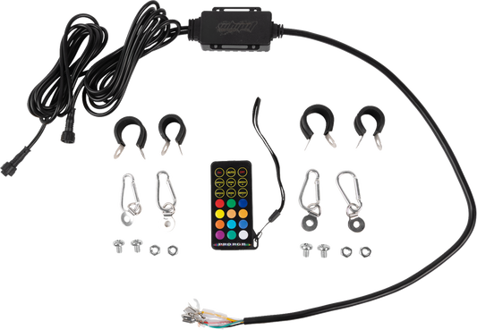MOOSE OFFROAD 3 ft RGB Whip Light Chase with Bluetooth - Part SB-CHSBTR-132-PU