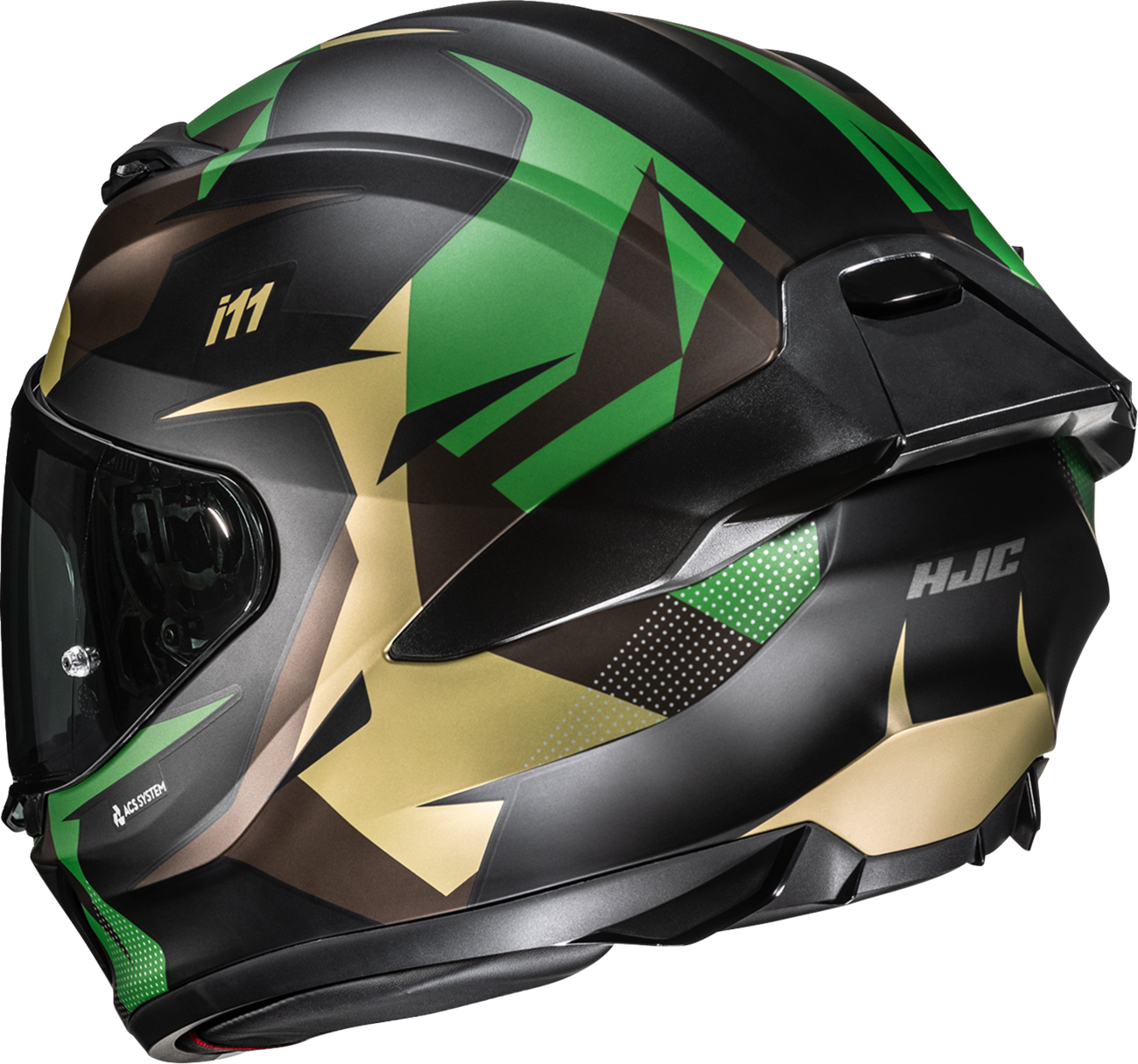 HJC i11 Helmet - Instant MC4SF 2XL FP67NUS80S4V with Advanced Ventilation and UV Protection