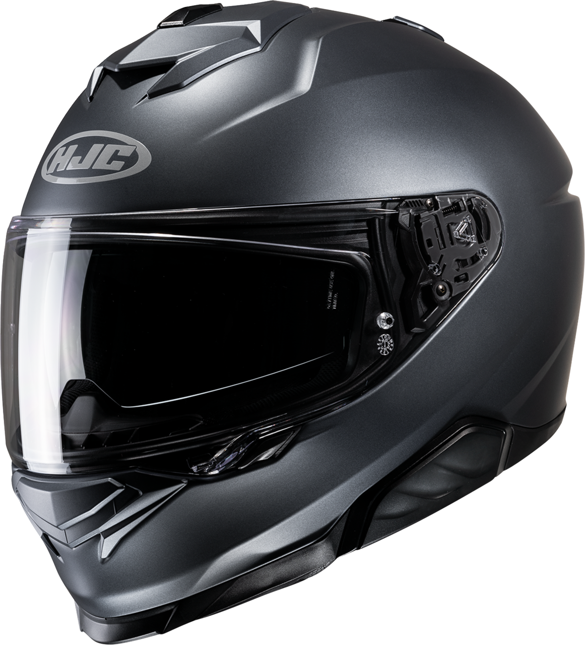 HJC i71 Helmet - Solid Semi-Flat Anthracite Large (Part No. FP55NUS6SFAV)