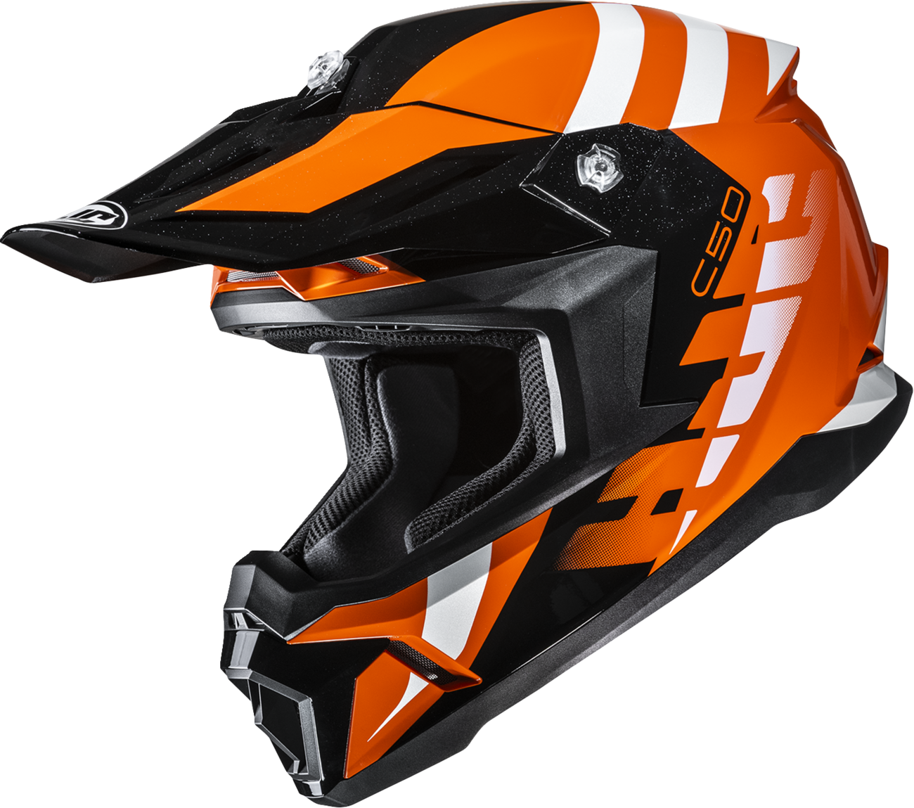 HJC C50 Mirage Motorcycle Helmet - Small, Model MP46NUS4207V with Advanced Ventilation and Bluetooth Compatibility