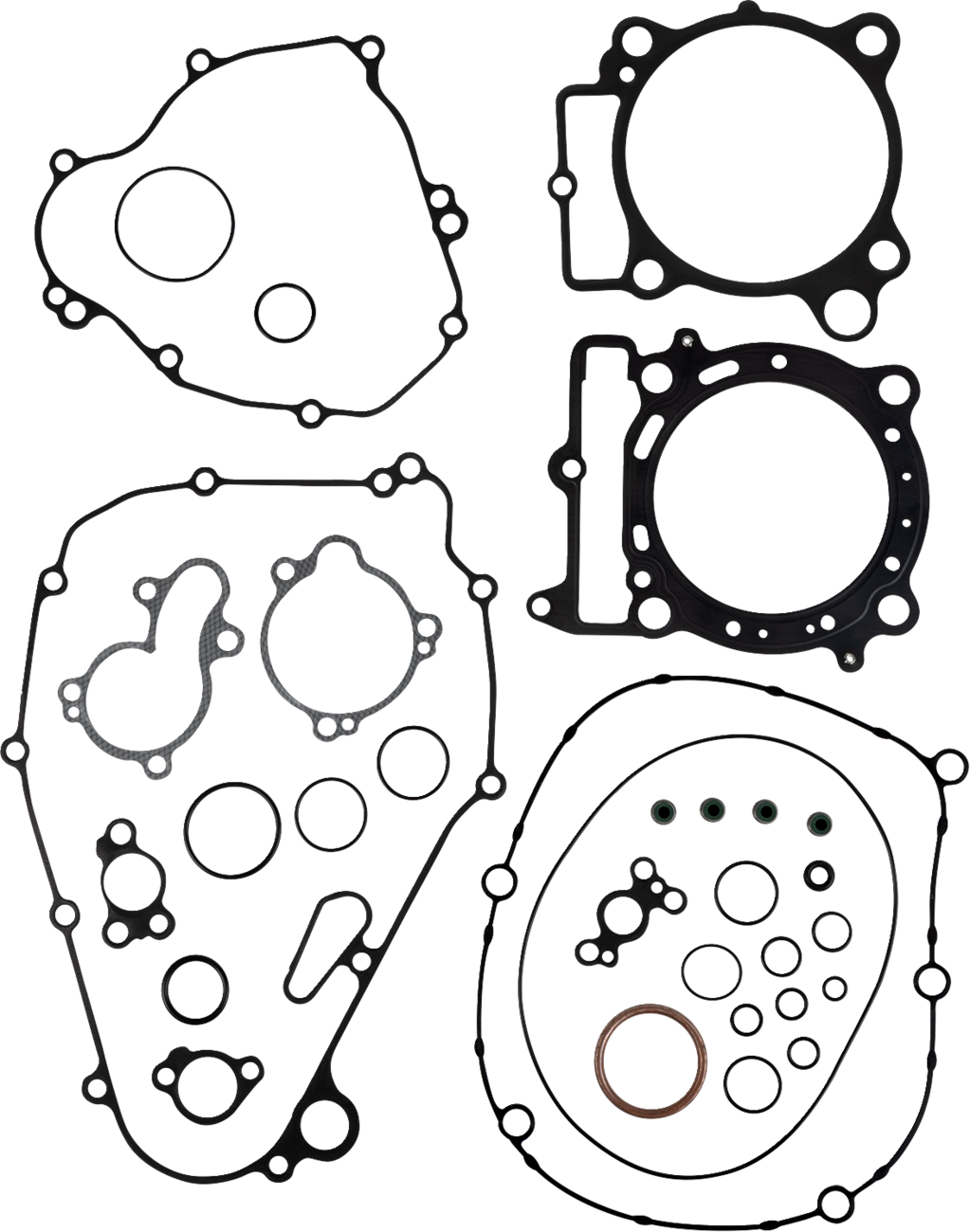 MOOSE OFFROAD Complete Gasket Kit for Kawasaki 8080055MSE - Engine and Transmission Rebuild Set