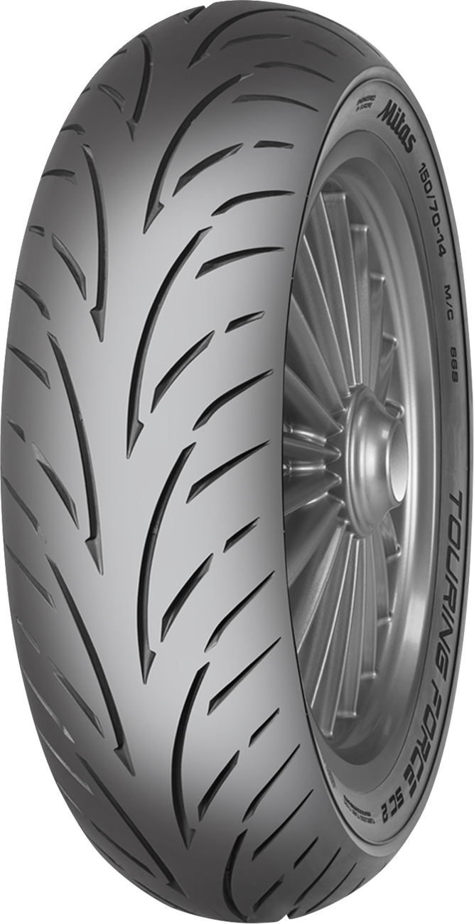 MITAS Touring Force-SC 2 Rear Tire 140/70-14 for Scooter - Reinforced, High Performance Handling