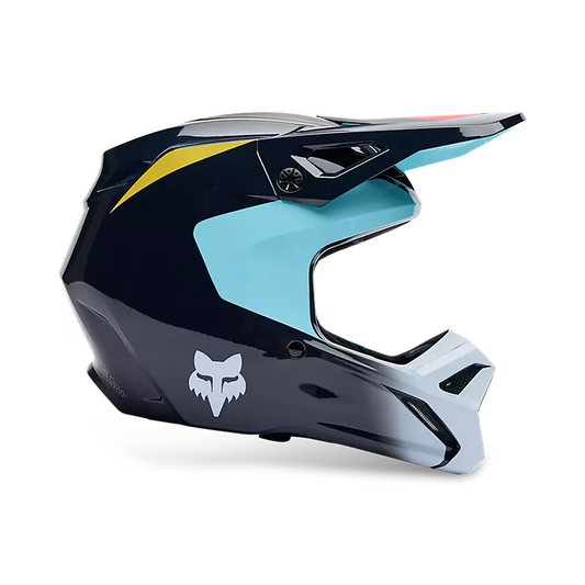 Fox Youth V1 Helmet Elevated/ Lt. Blue 33549-116
