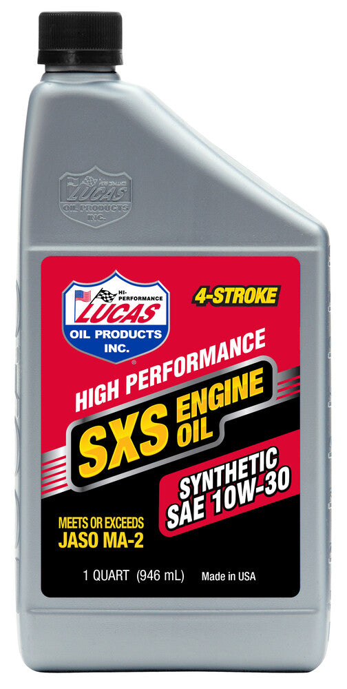 LUCAS SXS Synthetic Oil 10W-30 1Qt 11204