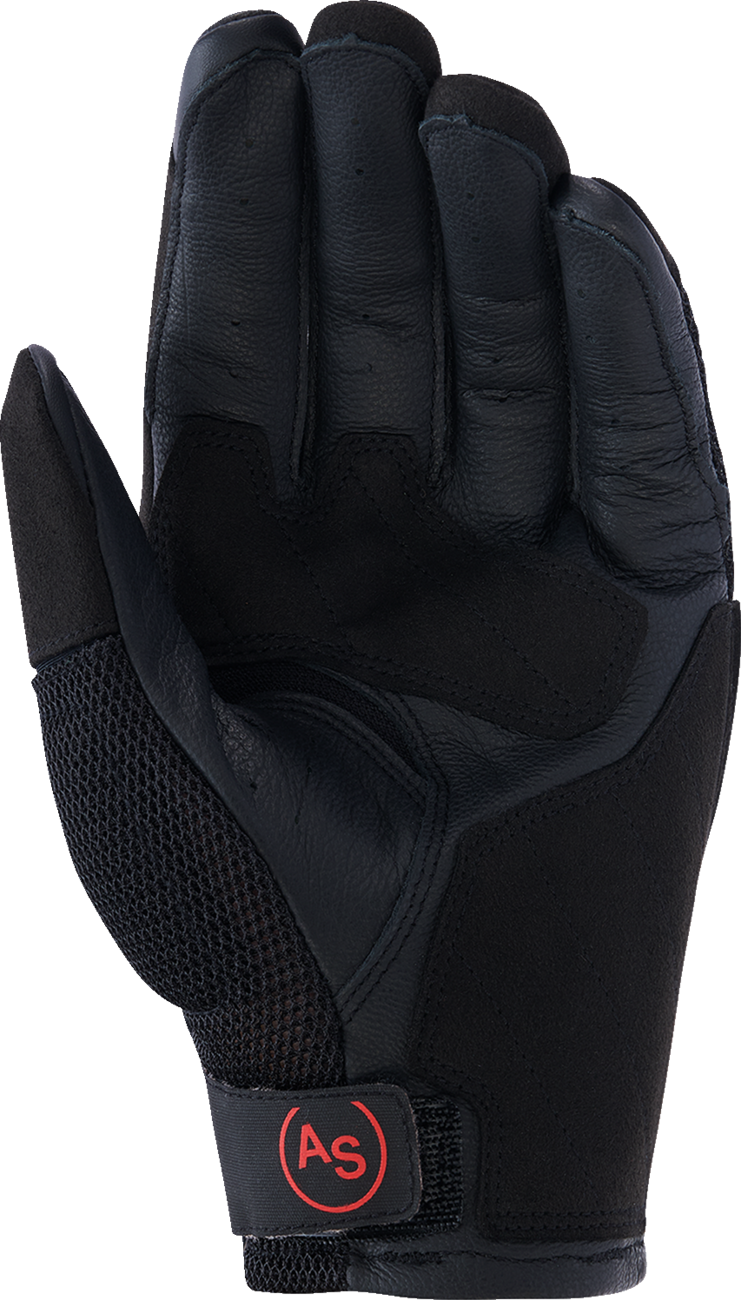 Alpinestars Manti Air Gloves - Black and White, Size XL - Lightweight Breathable Motorcycle Gloves
