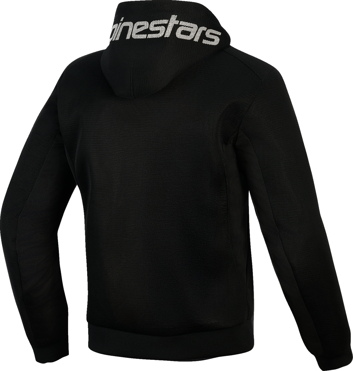 Alpinestars Chrome Super Airflow Hoodie - Black, Dark Gray & White - Large (Part #4200226-102-L)