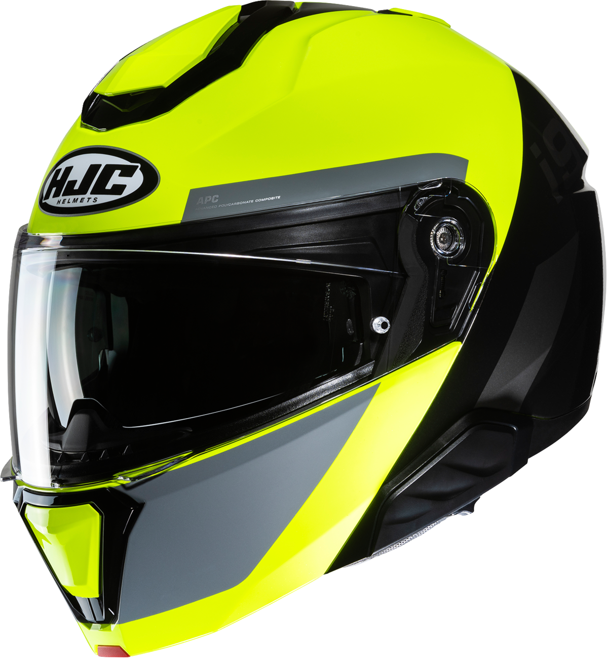 HJC i91 Modular Helmet Bina MC3H Large - Lightweight, Aerodynamic, Bluetooth Compatible