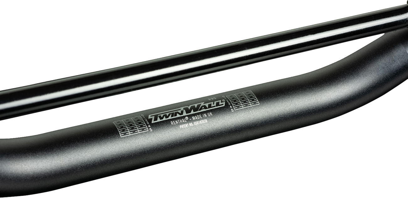 RENTHAL Twinwall® Handlebar 995-01-BK-02-185 in Black