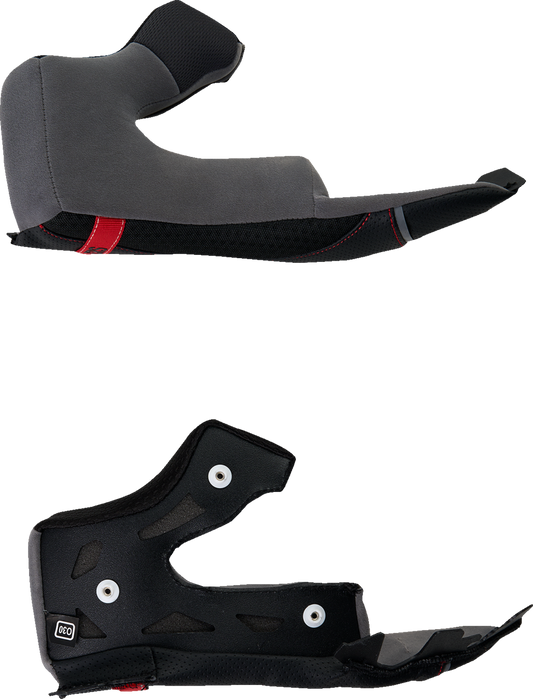 Alpinestars Supertech R7 Cheek Pads – Gray, 30mm Fit - Part #895182611-O30