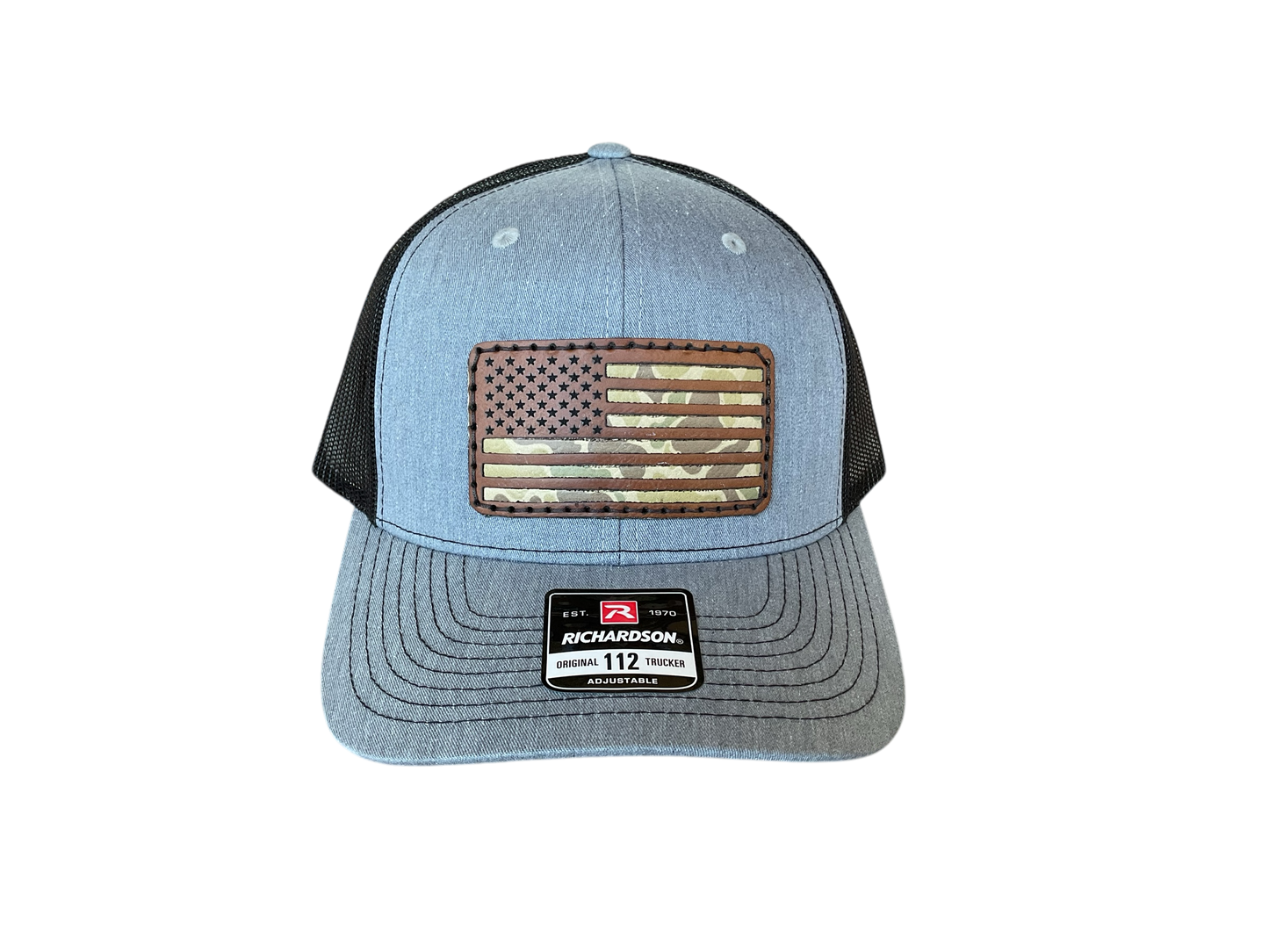 Richardson 112 Trucker Hat American Flag