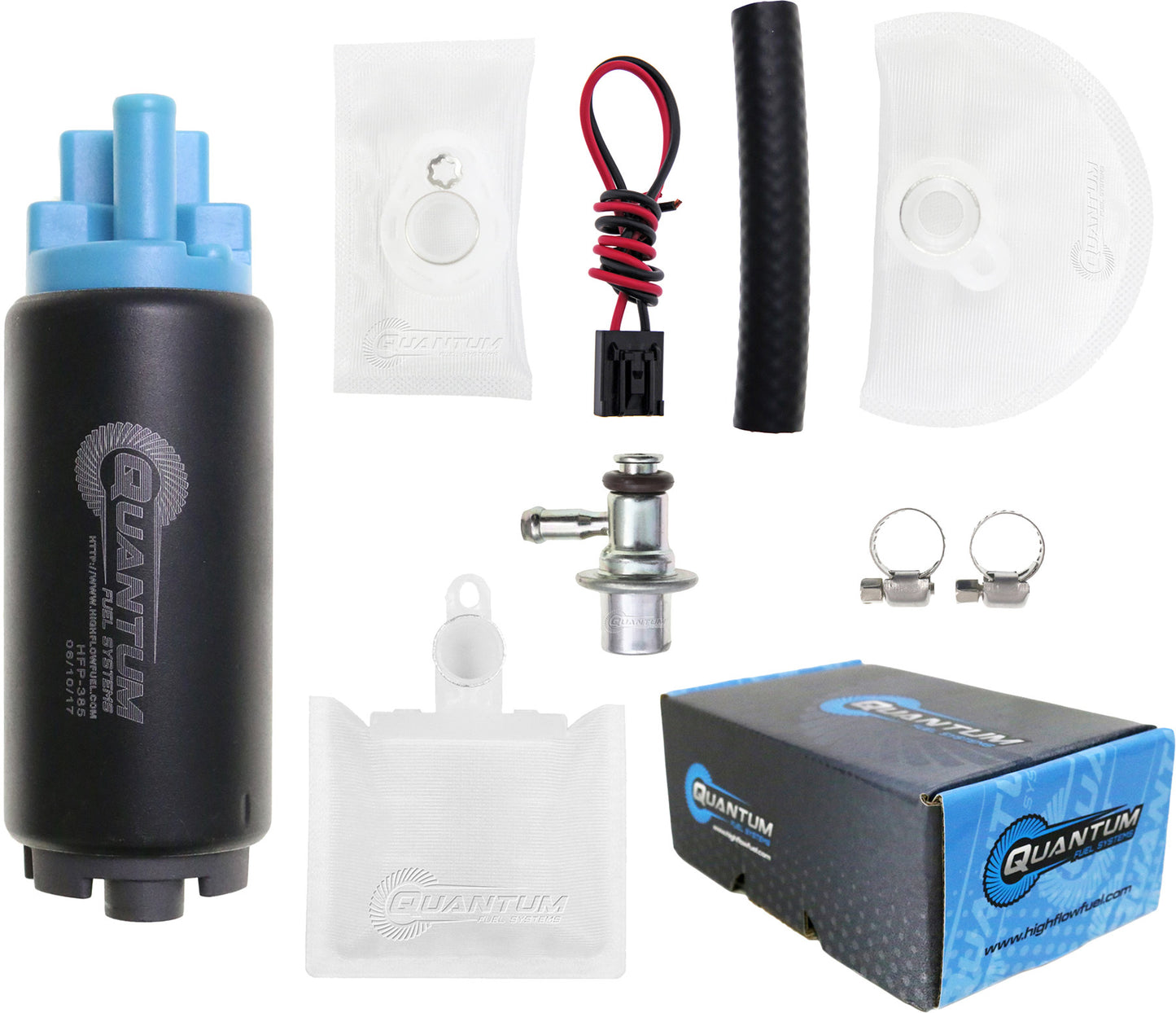Quantum HFP-385-YR Fuel Pump Kit for Yamaha Marine Models – OEM or Better Performance with Lifetime Warranty