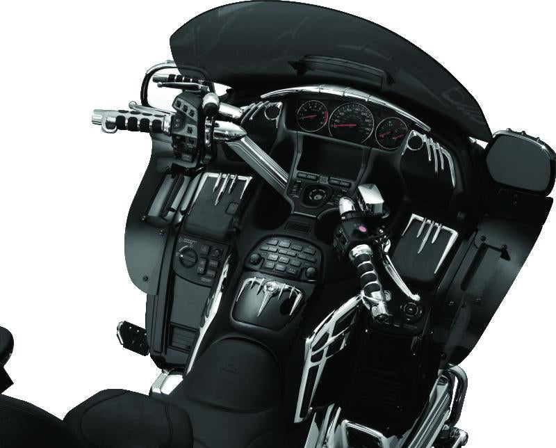 Kuryakyn Grip End Weights Chrome - Reduce Handlebar Vibration and Enhance Style