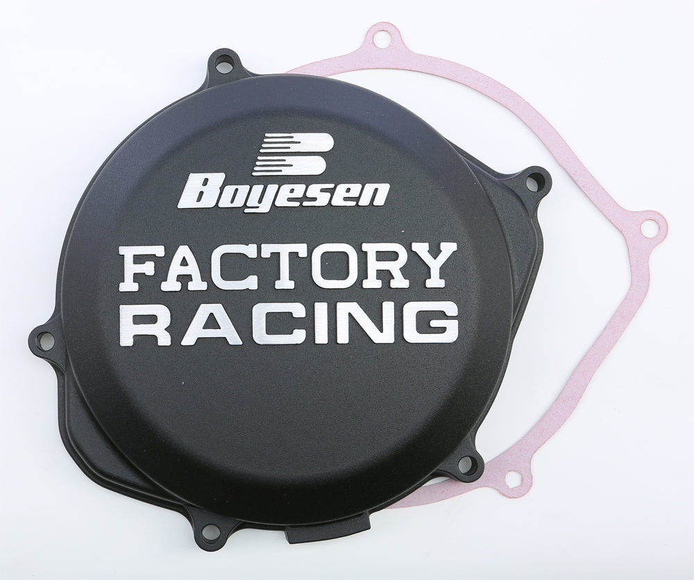 Boyesen Factory Racing Clutch Cover Black for Honda CRF450R (2009-2016) – Part No. CC-06AB