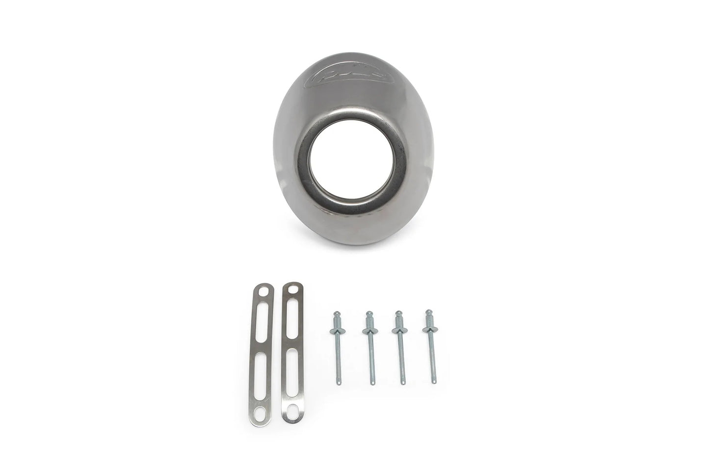 FMF Pc/Q4 End Cap Slash Cut - Durable Exhaust End Cap for Enhanced Performance