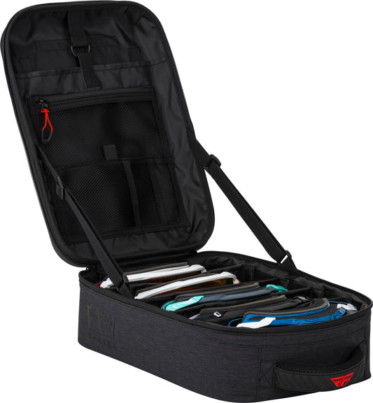 Fly Racing Goggle Garage Black - Durable Travel and Storage Case for Moto Gear