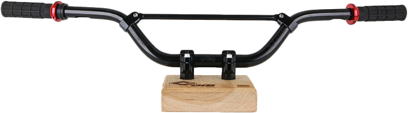 ODI V-TWIN Moto Crossbar with Clamps – Gloss Black for Harley Davidson Dyna and Softail