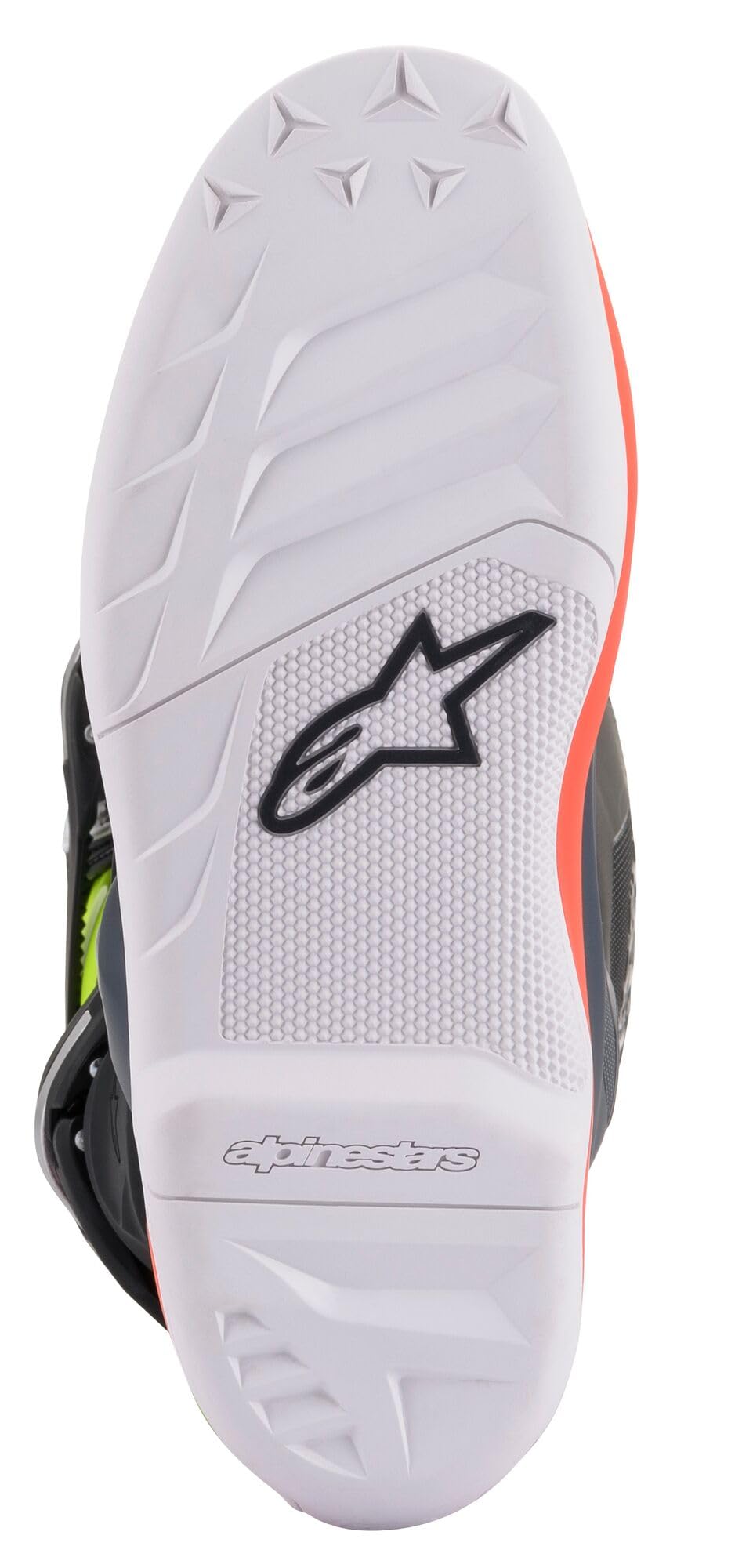 Alpinestars 2015017-9058-6 Youth Tech 7S Motocross Boot, Dark Gray/Red/Yellow, 6
