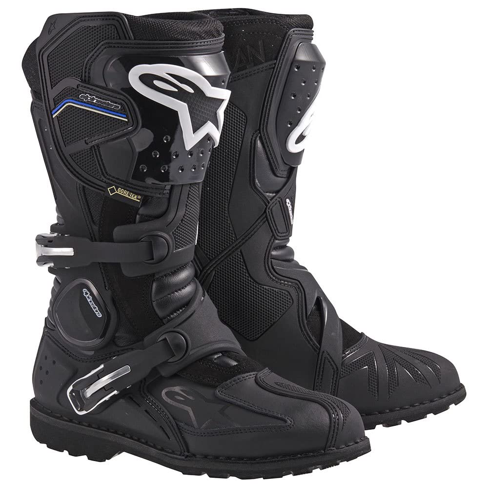 Alpinestars Toucan Gore-Tex Men's Weatherproof Motorcycle Touring Boots (Black, US Size 13)