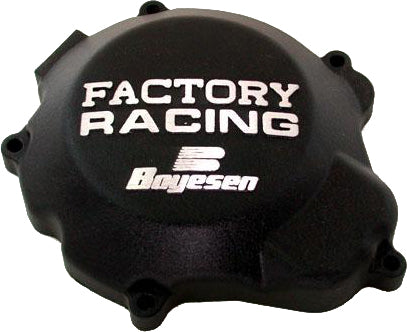 Boyesen Factory Racing Ignition Cover Black for Kawasaki KX250 (1990-1999)