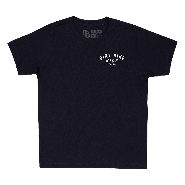 DBK 12 O'clock Youth Tee Navy YL - 6 oz 100% Cotton T-Shirt for Kids